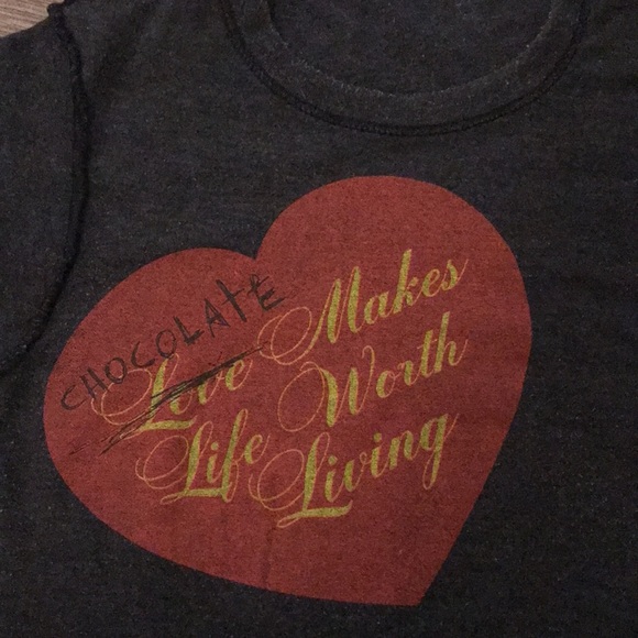 Vintage Urban Outfitters Heart Tee szS - Picture 3 of 7